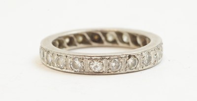 Lot 2 - Diamond eternity ring