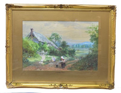 Lot 482 - John Henry Mole - watercolour.