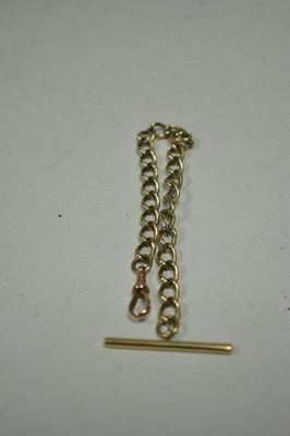 Lot 50 - 9ct gold watch chain