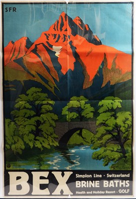 Lot 988 - Vintage travel/railway poster.