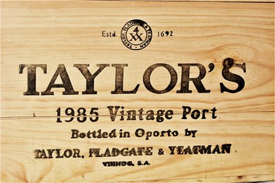 Lot 255 - Taylor’s Vintage Port 1985