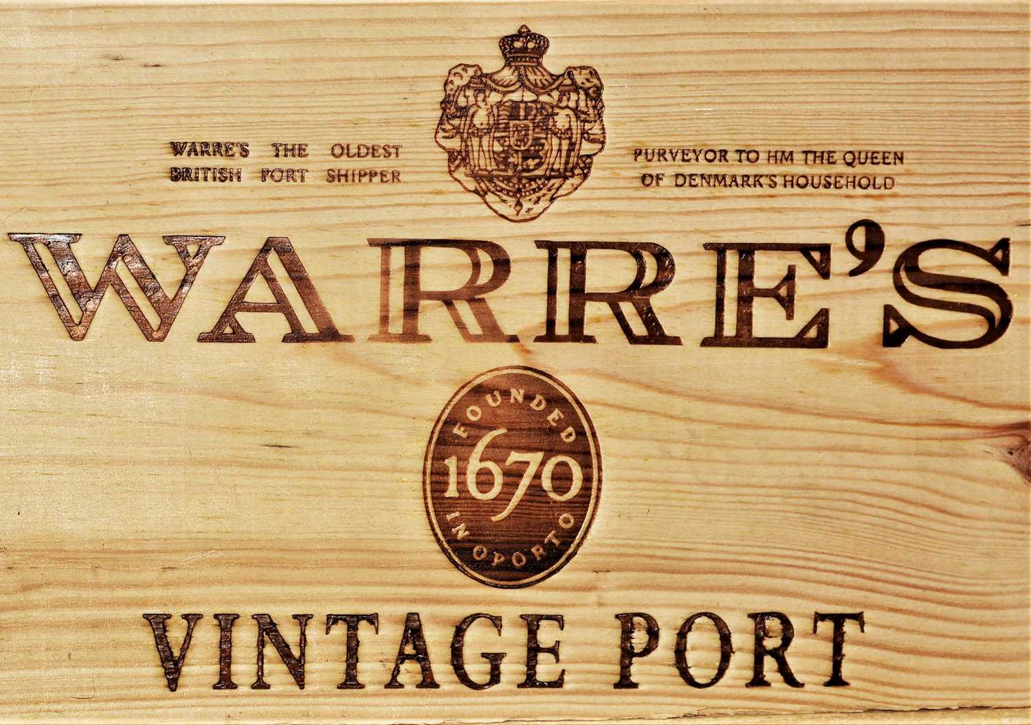 Lot 256 - Warre’s Vintage Port 1991