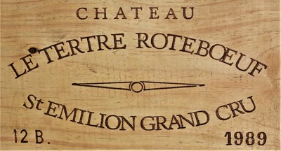 Lot 268 - Chateau Tertre Roteboeuf 1989