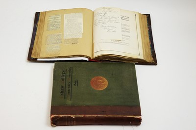 Lot 428 - Welford (Richard): an interesting and unique scrapbook; and another.