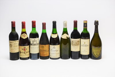 Lot 250 - Dom Perignon Champagne 1992; and other wines.
