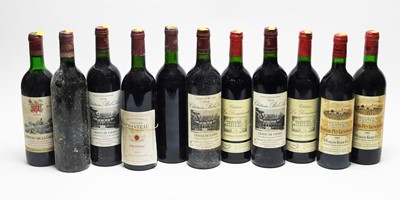 Lot 238 - Chateau Grand Pey Lescours 1983; and other bottles of wine