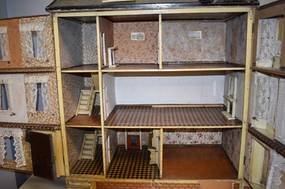 Lot 900 - Christian Hacker, Germany: a doll's townhouse of three stories.