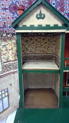 Lot 906 - Hobbies of Dereham: a double-bay fronted doll's house.