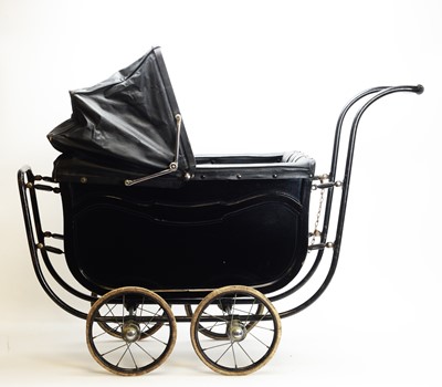 Lot 904 - Two doll's prams