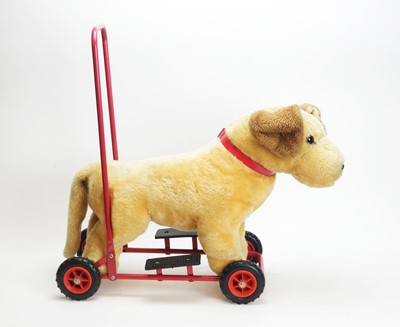 Lot 1123 - Dean's/Gwentoy group child's push dog.