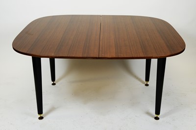 Lot 121 - E Gomme G Plan - Librenza Dining table, sideboard and four Stag chairs