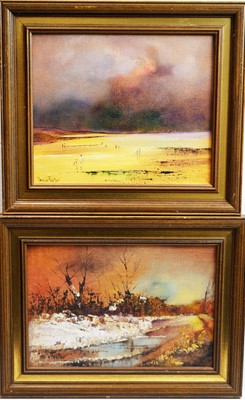 Lot 277 - Nancie Foster "The Thaw" and "Before the Storm"...