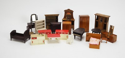 Lot 965 - Doll's House furniture by Barton and other makers.