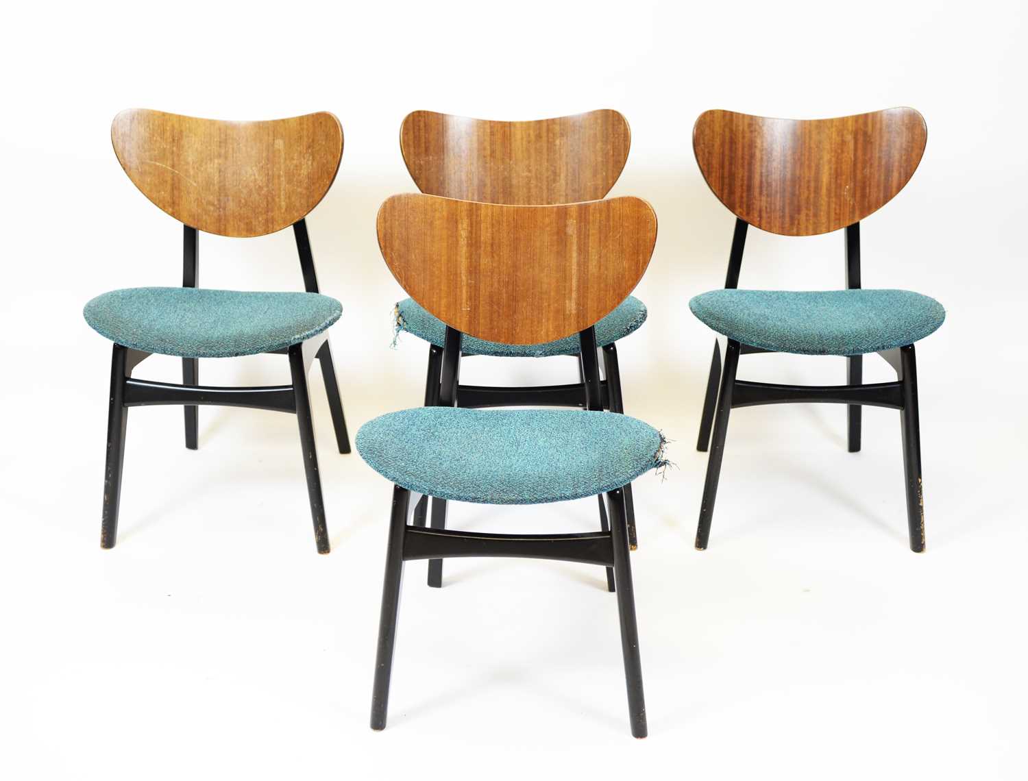 Lot 94 - G Plan - Set of four Librenza dining chairs