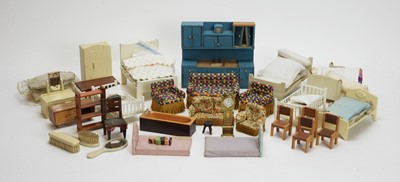Lot 984 - Doll's house furniture.