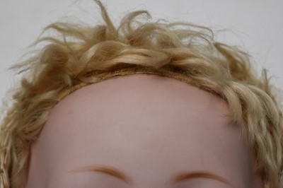 Lot 1030 - Kestner, Germany: a bisque head doll.
