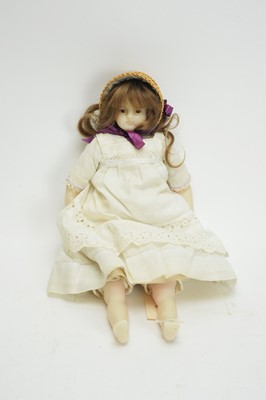 Lot 868 - Myrtle Smith wax-head doll