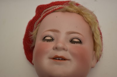 Lot 1038 - Porzellanfabrik Burggrub, Germany: a Princess Elizabeth bisque head doll.