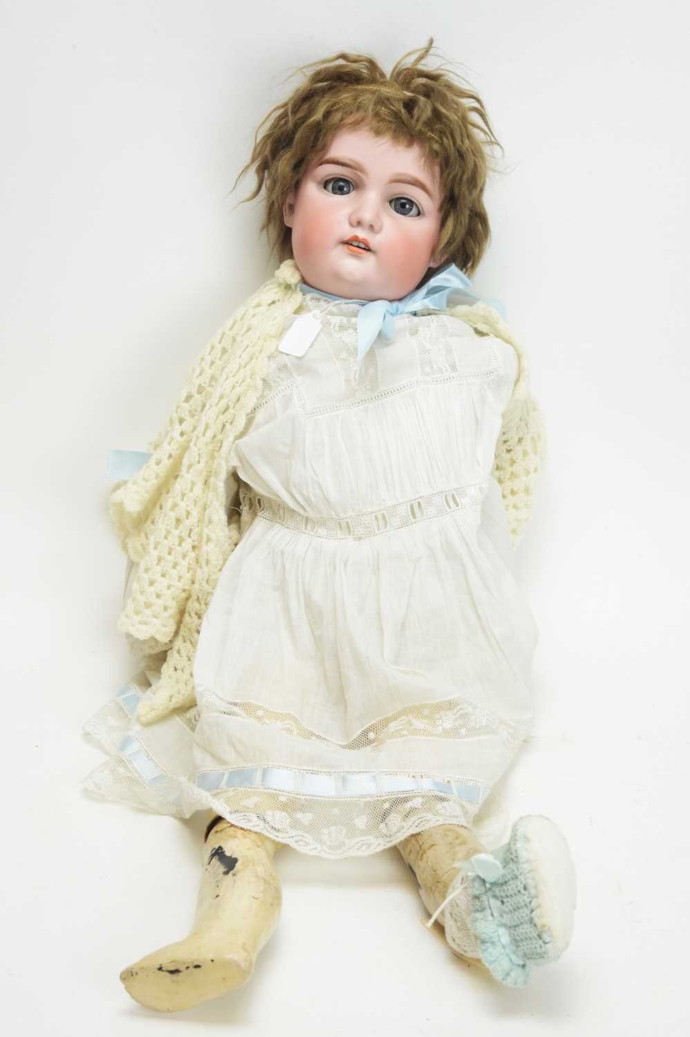Lot 1043 - Armand Marseille, Germany: a late 19th Century bisque head doll 'No. 14'.