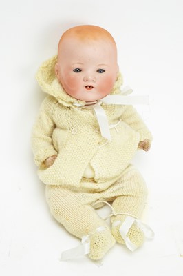 Lot 1061 - Armand Marseille, Germany: a bisque head character doll 'No. 351'.