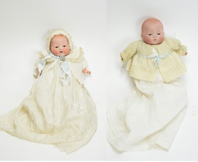 Lot 901 - Armand Marseille: two bisque head dolls