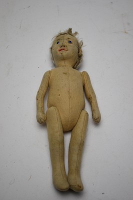 Lot 1081 - Steiff, Germany: a stuffed felt boy doll.