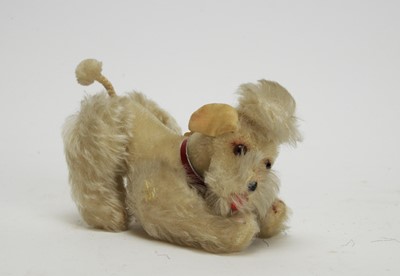 Lot 1097 - Steiff, Germany: a white mohair poodle 'Snobby'.