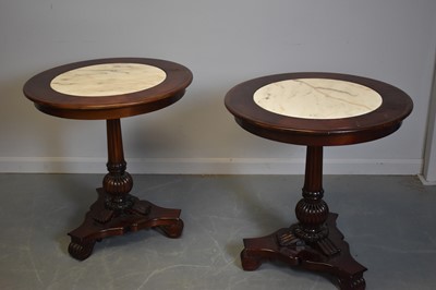 Lot 517 - Pair of 20th Century side tables