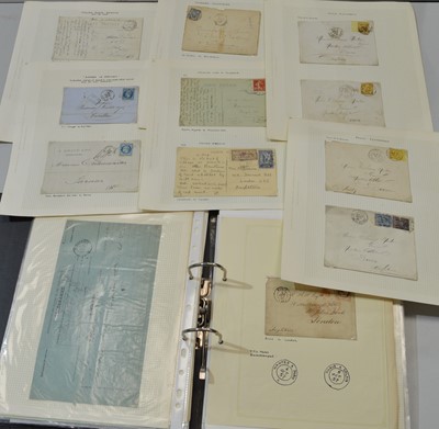 Lot 1469 - France covers and postcards