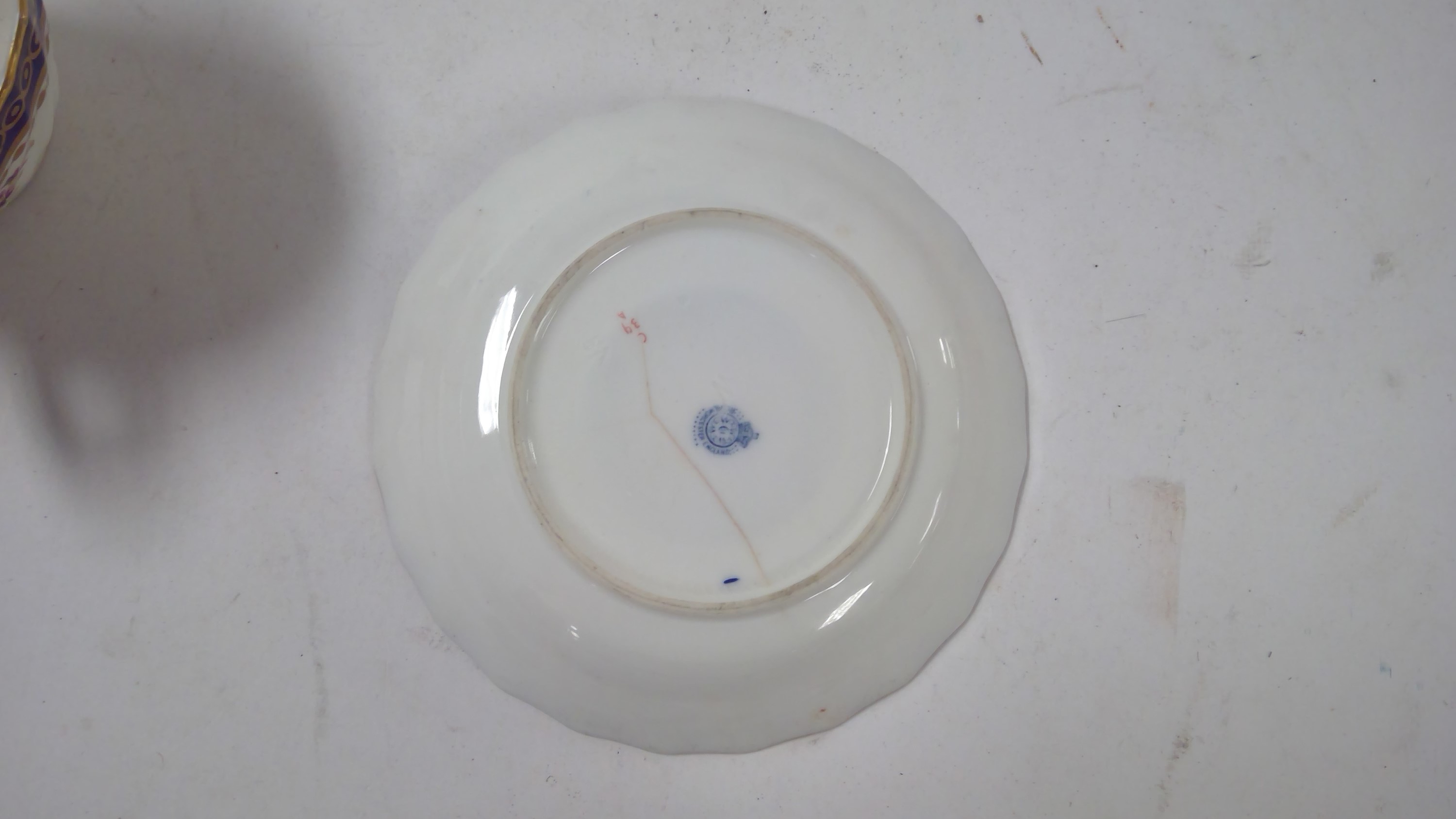 Lot 182 Royal Worcester tea service for twelve.