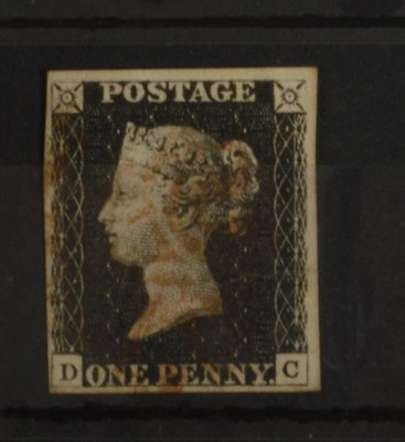 Lot 1520 - GB 1840 1d Black.