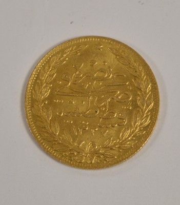 Lot 1571 - Turkey gold 100 Kurush