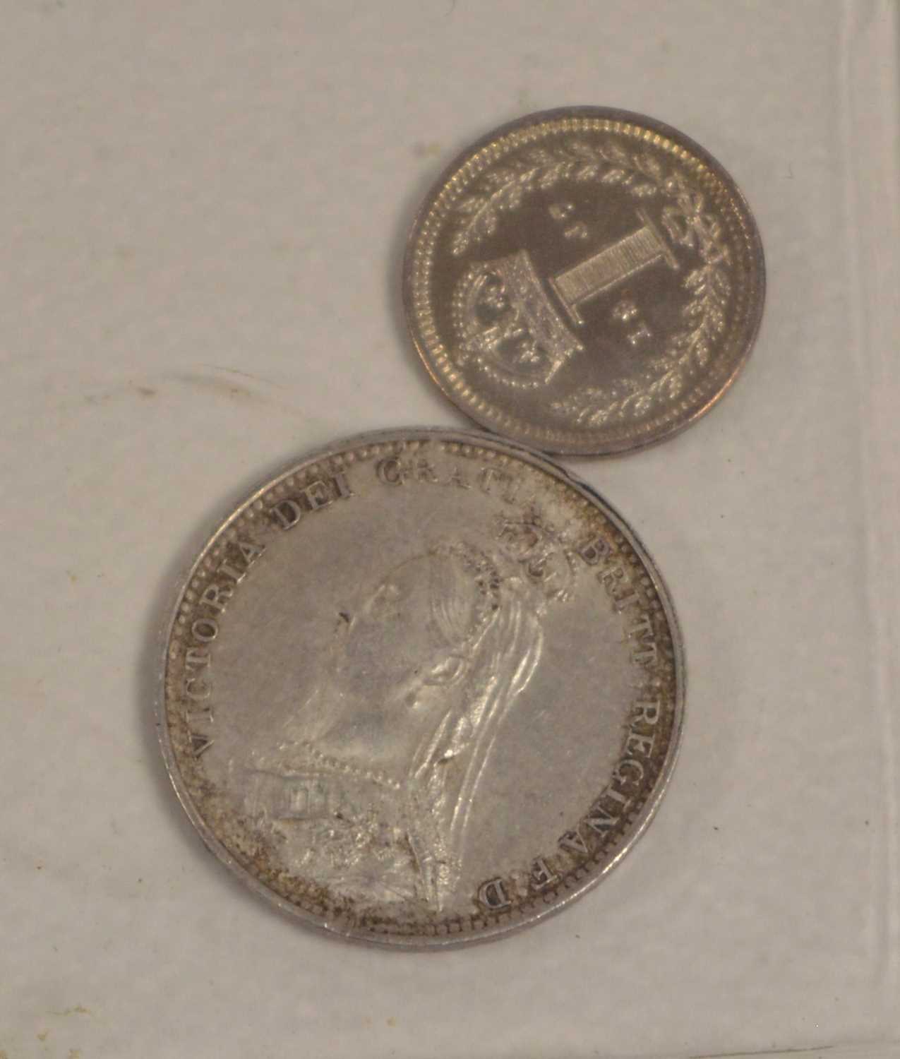 Lot 1578 - Two Maundy coins