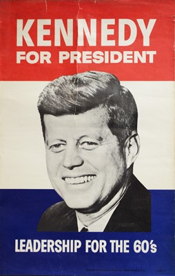 Lot 990 - J.F. Kennedy election poster