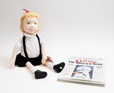 Lot 1165 - Eloise Fabric Doll and book.