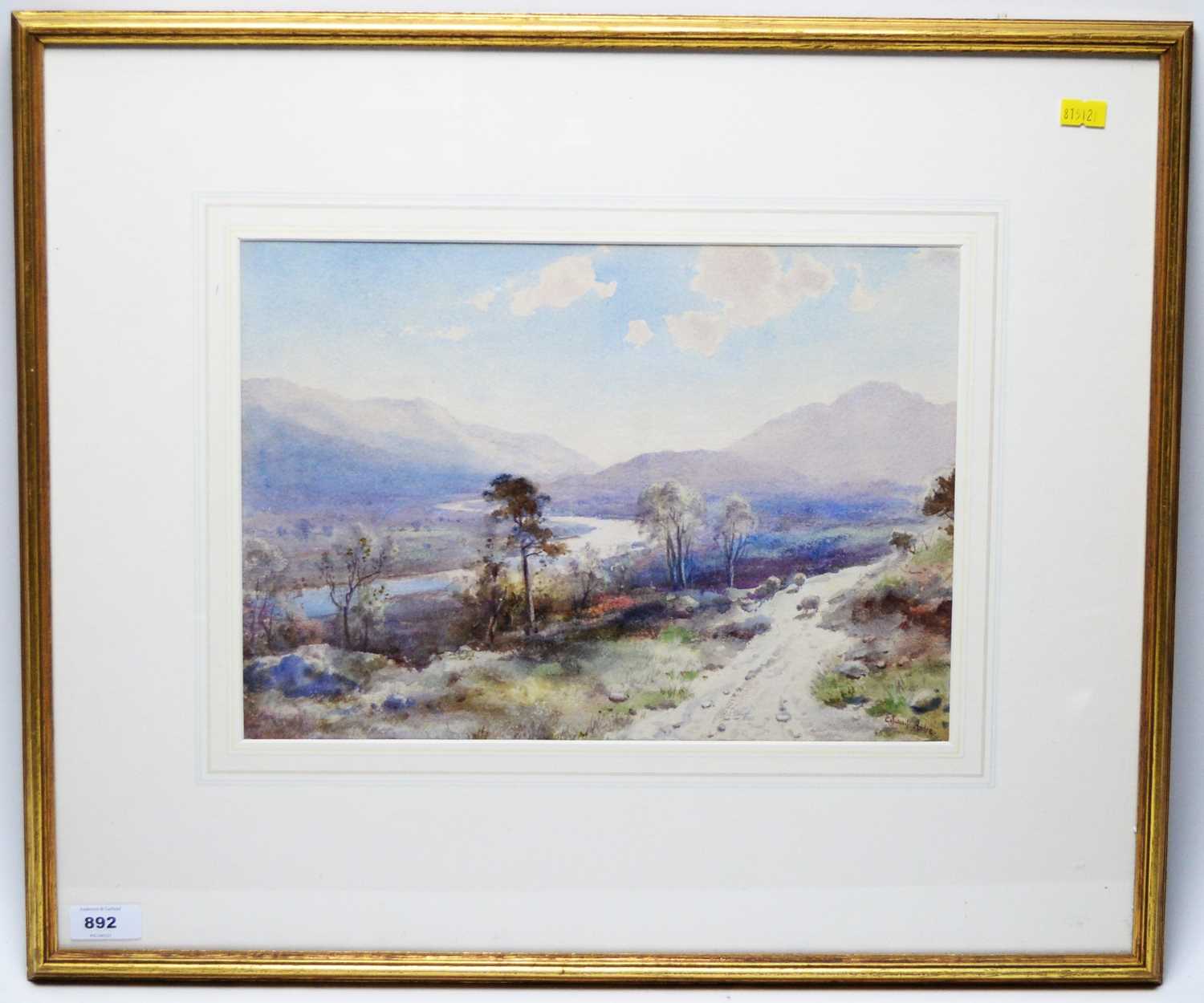 Lot 892 - Edward Arden - Watercolour