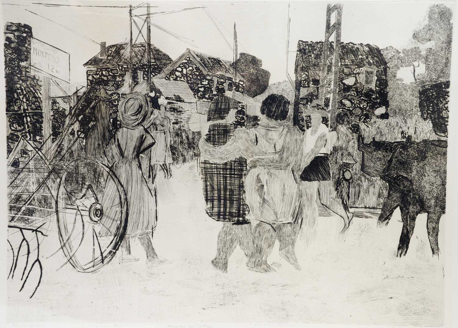 Lot 297 - Anthony Gross- etching
