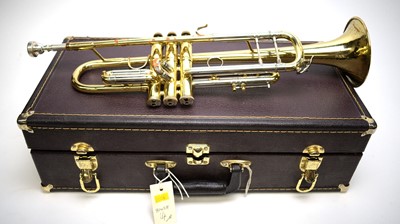 Lot 855 - Bach Stradivarius model 43 lightweight trumpet