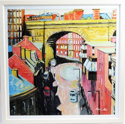 Lot 564 - Peter Collins - Under the Arch, Dean Street, Newcastle | oil