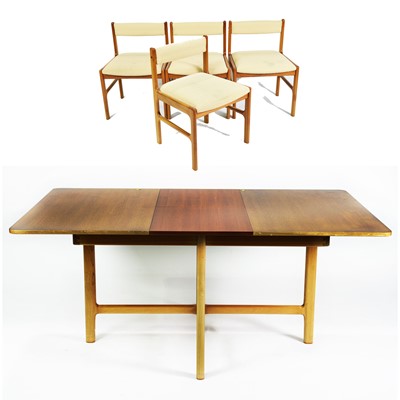 Lot 101 - A. H. McIntosh - Teak table and four chairs