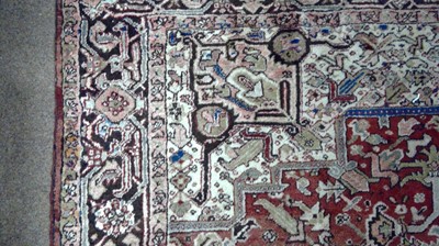 Lot 139 - Heriz carpet.