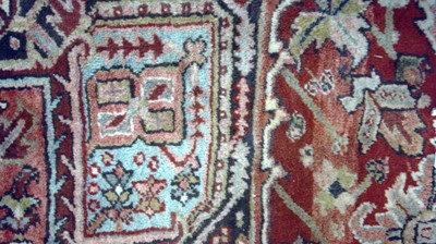 Lot 139 - Heriz carpet.