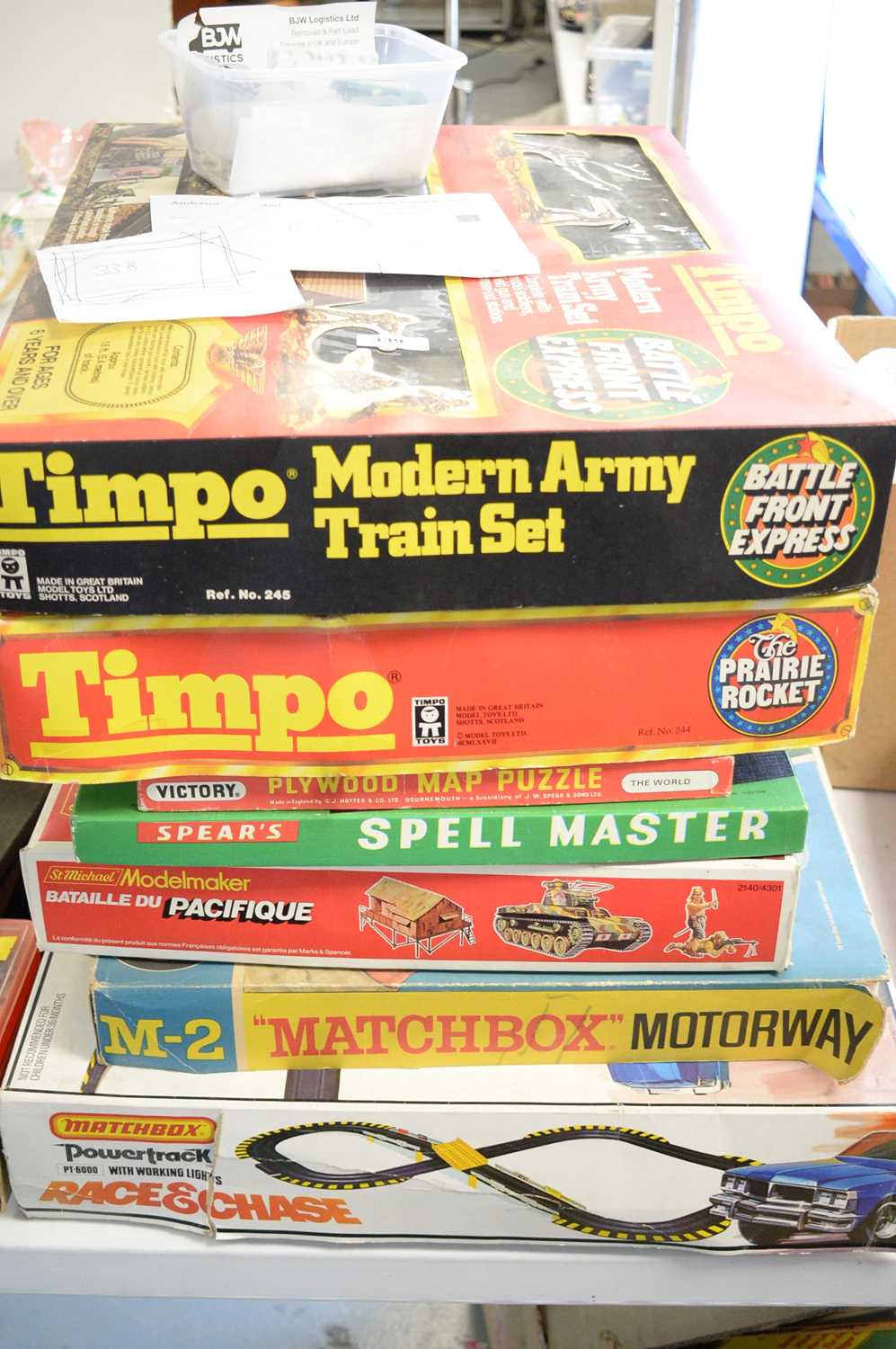 Lot 339 - Seven boxed games.