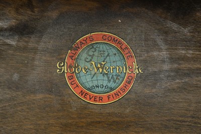 Lot 122 - Globe-Wernicke Co. early 20th C six-tier oak bookcase.
