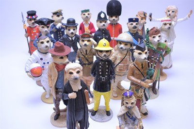 Lot 151 - Assorted Compare the Market Meerkat figurines.