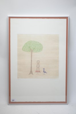 Lot 259 - Keiko Minami - etching.
