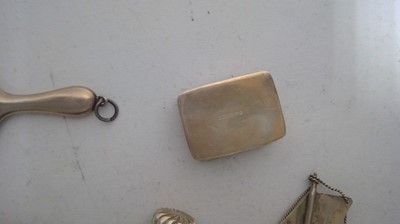 Lot 62 - Small items of silver