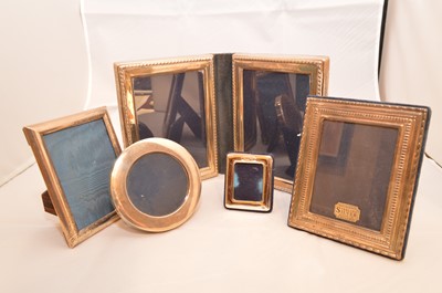 Lot 66 - Silver mounted photograph frames
