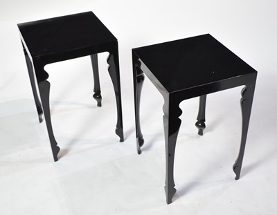 Lot 54 - John Reeves for Reeve Design: pair of tables.