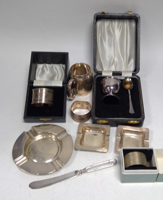 Lot 99 - Silver items
